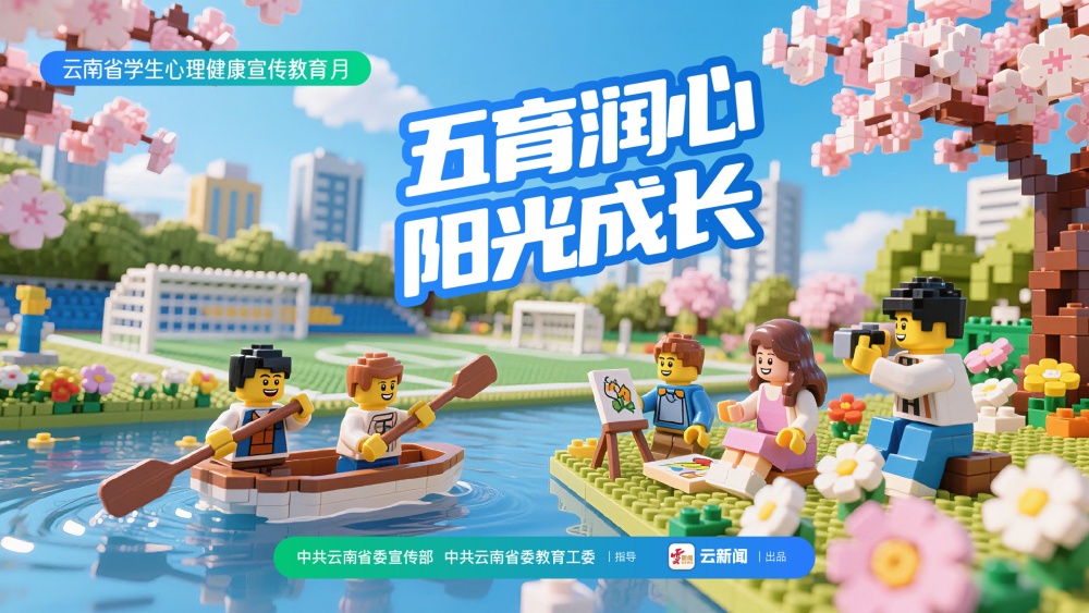 海报｜云南省学生心理健康宣传教育月（二）