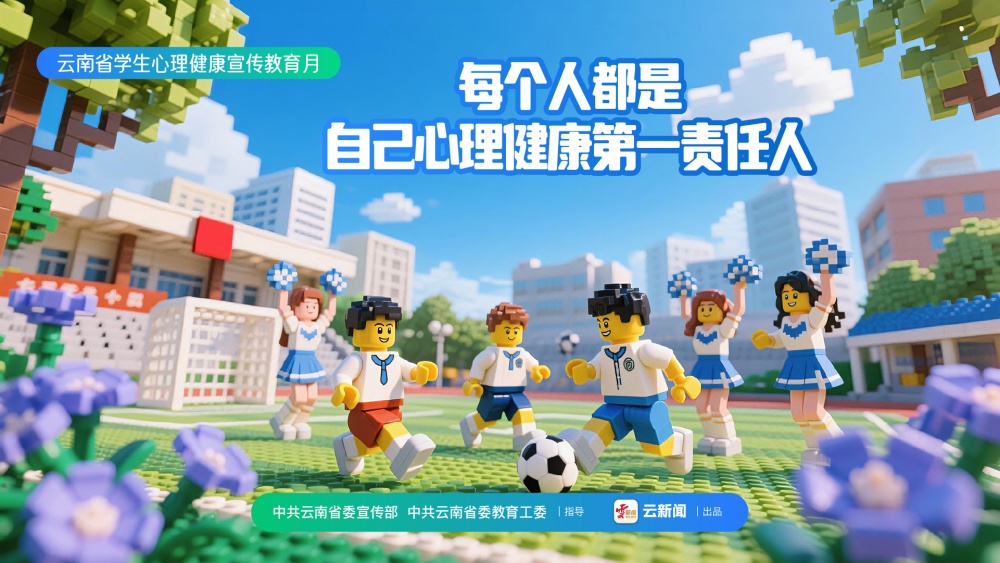 海报｜云南省学生心理健康宣传教育月（一）