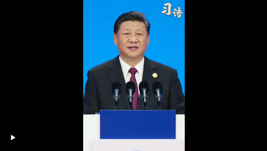 习语｜“中国经济是一片大海，而不是一个小池塘”