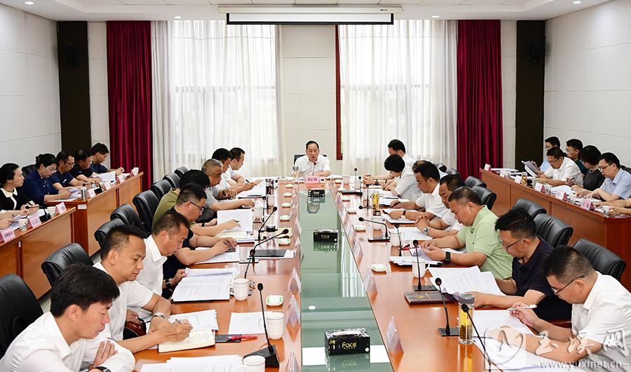 全市2025年第五次重点项目调度推进会召开