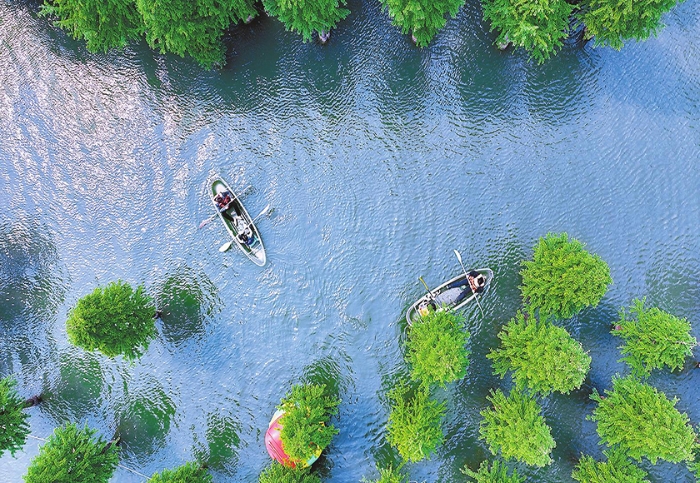 夏日星云湖旅游“热”起来