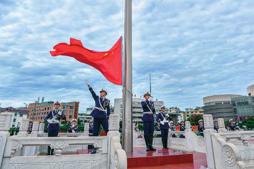 讲好“聂耳和国歌的故事”｜聂耳故乡“同升国旗·同唱国歌”活动举行 缅怀人民音乐家聂耳 弘扬爱国主义精神
