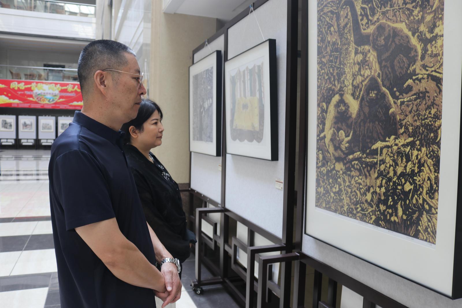 “和美玉溪”民族团结进步主题书画作品展开展