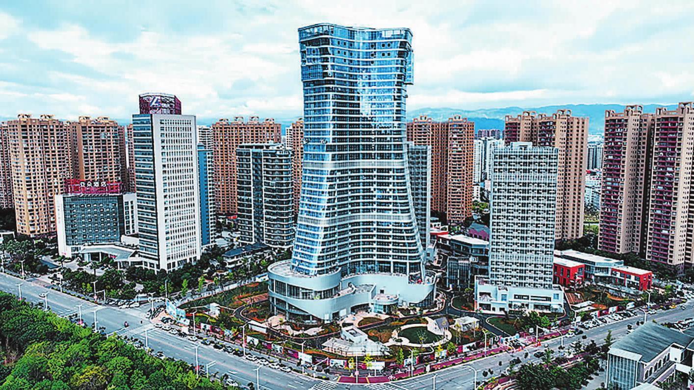 玉水金岸复工 续建项目基本完工